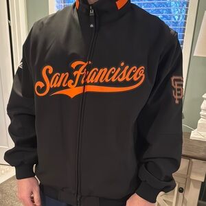 San Francisco Black and Orange Jacket
